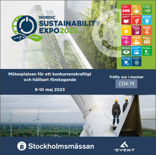 Inbjudan till Nordic Sustainability Expo 2023